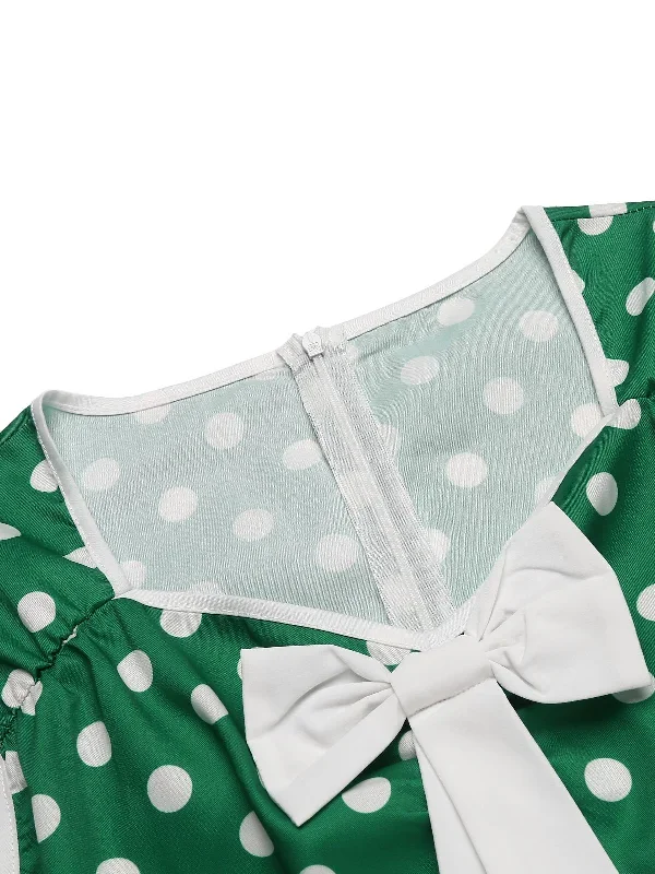 1950s-polka-dot-bow-swing-dress-1