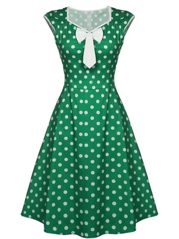 1950s-polka-dot-bow-swing-dress-1