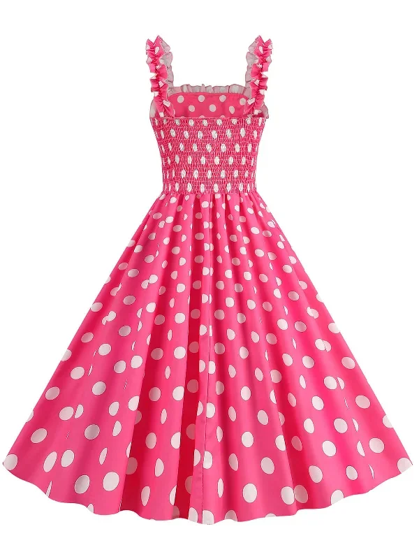 1950s-polka-dot-smocking-strap-dress