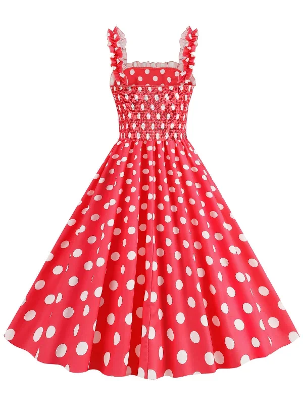 1950s-polka-dot-smocking-strap-dress