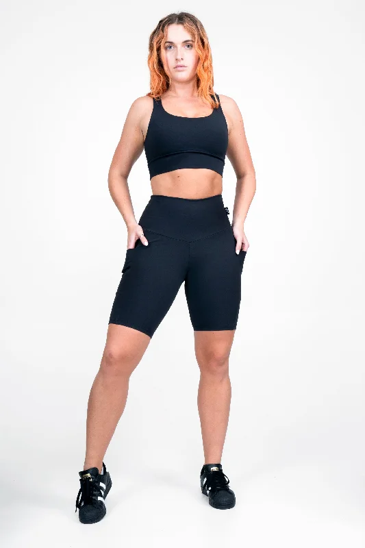 black-body-contouring-panel-pocket-high-waisted-long-shorts