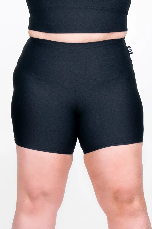 black-long-booty-shorts-high-waisted-australia-r2w