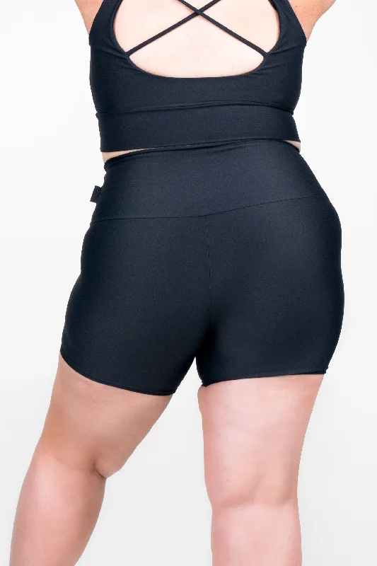 black-long-booty-shorts-high-waisted-australia-r2w