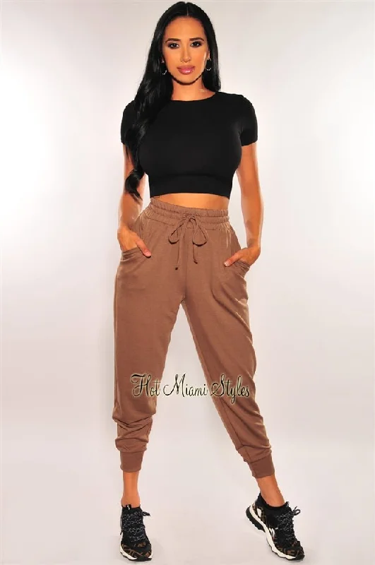 hms-lounge-toffee-drawstring-high-waist-jogger-pants