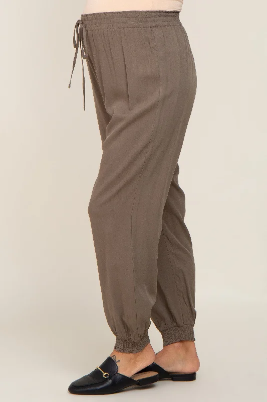 olive-drawstring-accent-maternity-joggers