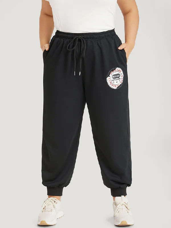 plain-drawstring-patched-detail-pocket-sweatpants