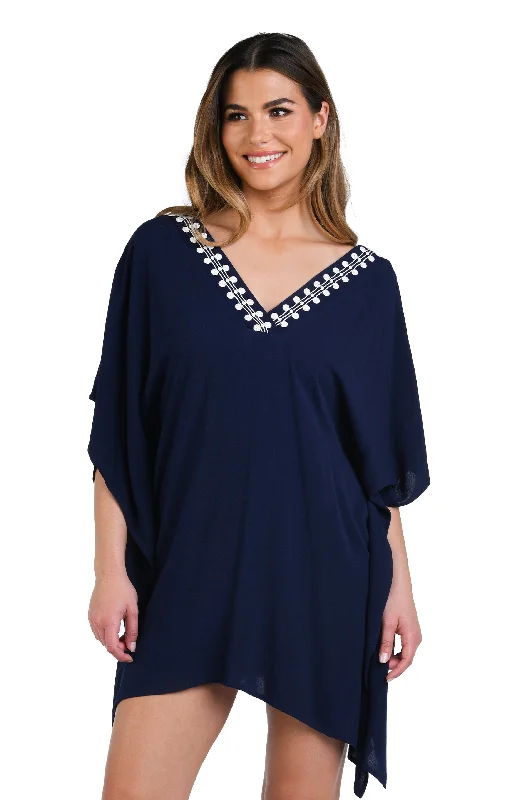 Sea Scallops V-Neck Caftan