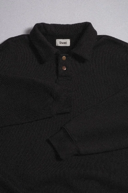 HEAVYWEIGHT POLO CREWNECK