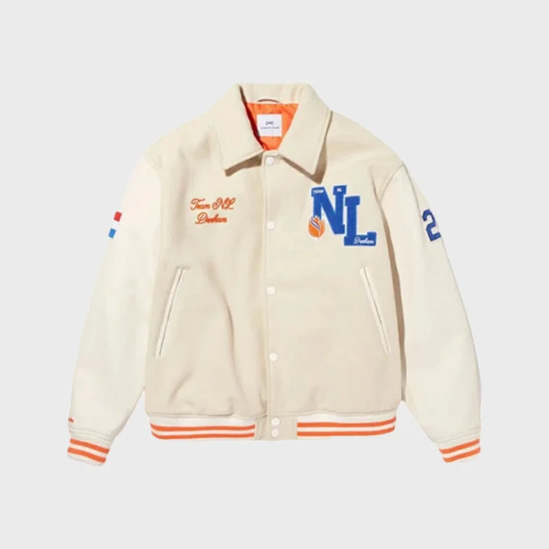 Denham Netherlands Olympic Team Varsity Jacket