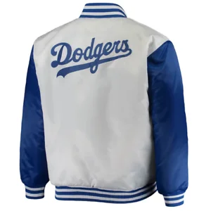 Varsity Dodgers Blue and Grey Jacket