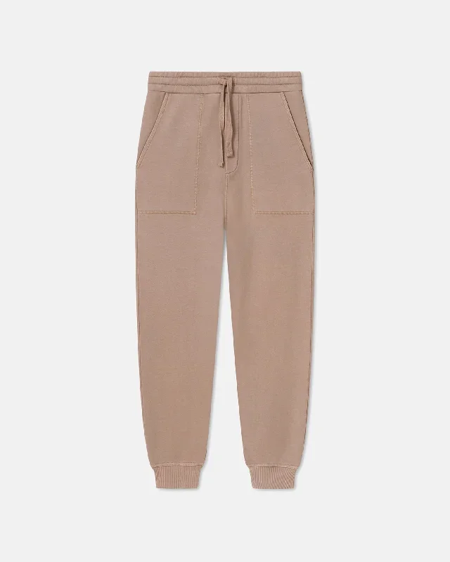 Shay - Logo Sweatpants - Nut