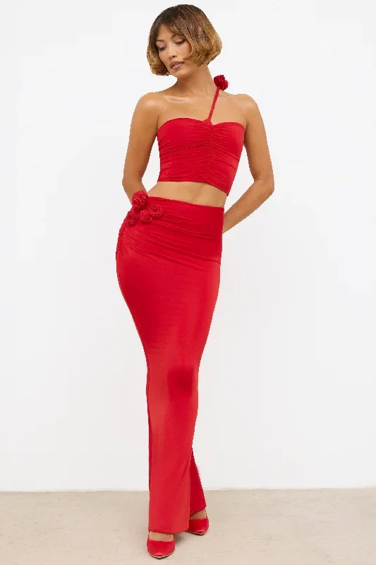 aisling-rose-detail-maxi-skirt-scarlet-red