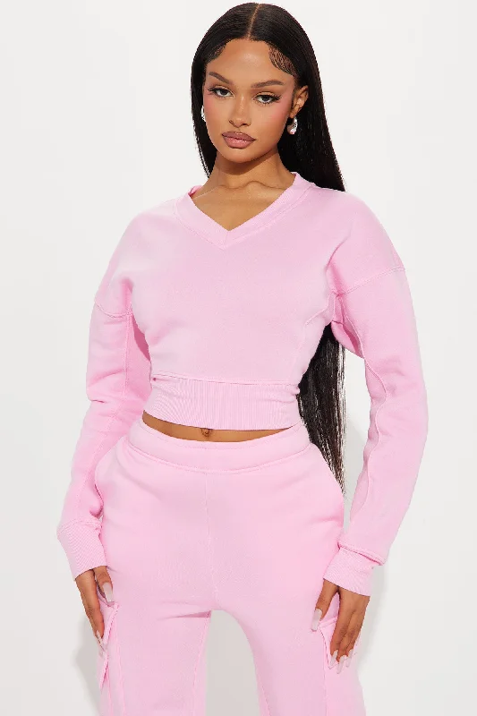 Anais Lounge Sweatshirt - Pink