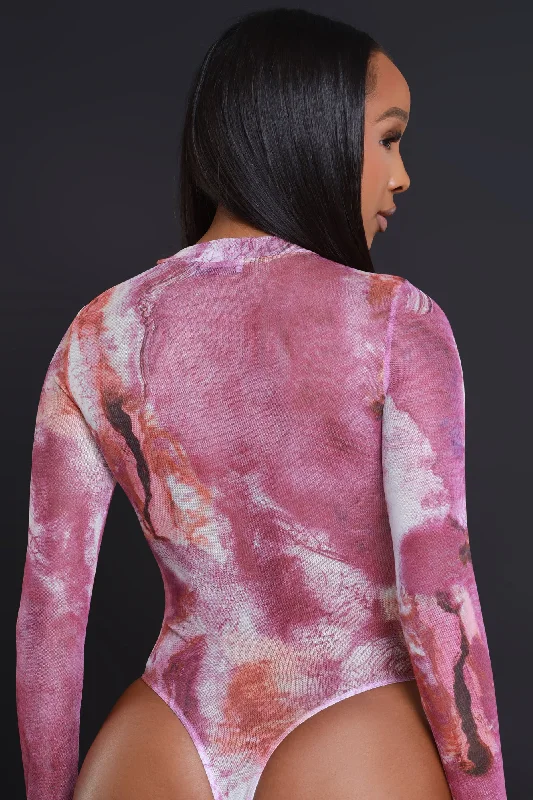 around-me-printed-mesh-bodysuit-fuchsia