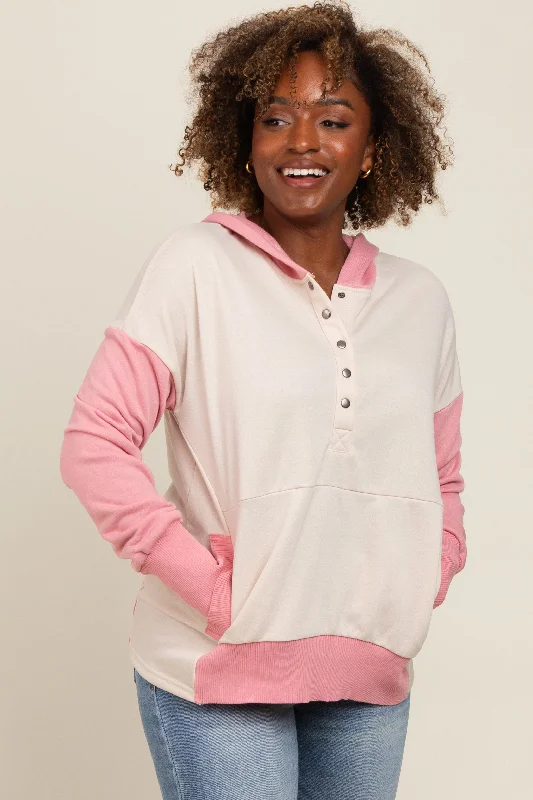 beige-colorblock-relaxed-fit-maternity-hoodie