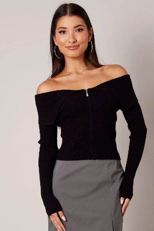 black-off-shoulder-knit-top-long-sleeve-kn1952-40r-2