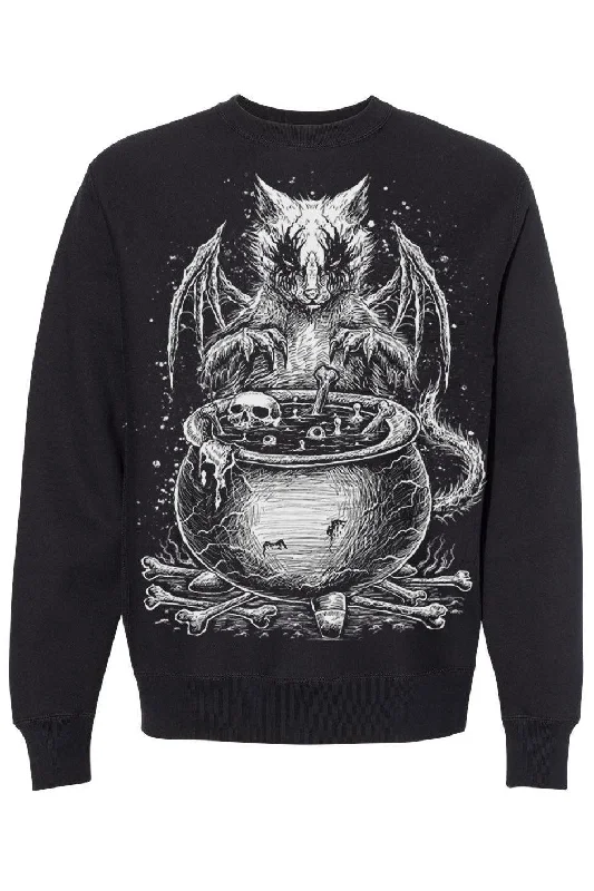 conjuring-cat-sweatshirt