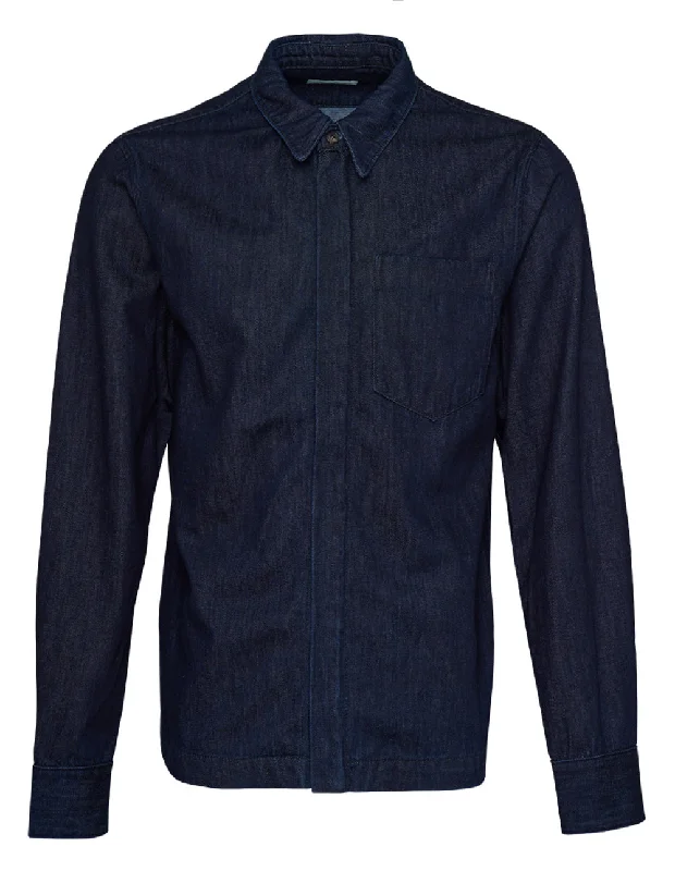 Light Weight Indigo Twill Blouson