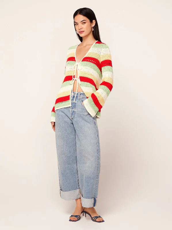 elsie-mixed-stripe-crochet-knit-cardigan