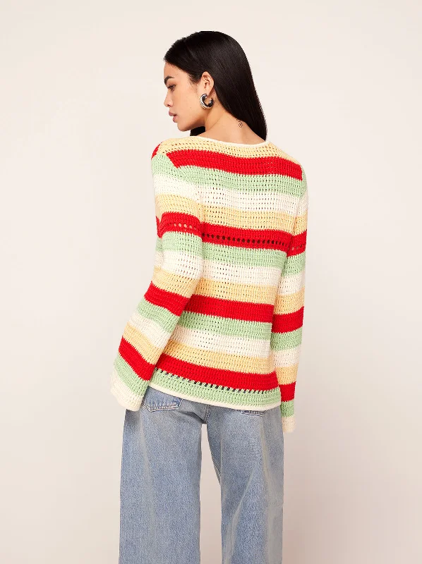 elsie-mixed-stripe-crochet-knit-cardigan