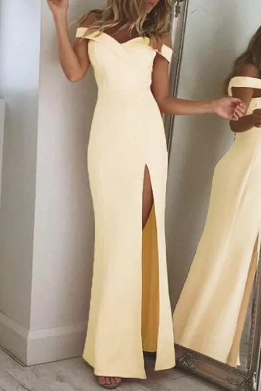 fashion-elegant-solid-backless-high-opening-off-the-shoulder-irregular-dress-dresses