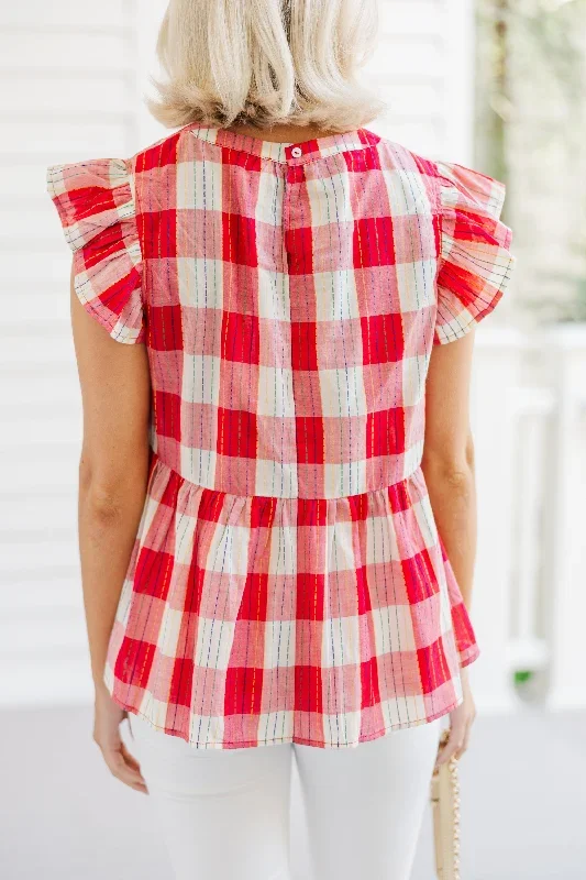 focus-on-fun-red-plaid-blouse