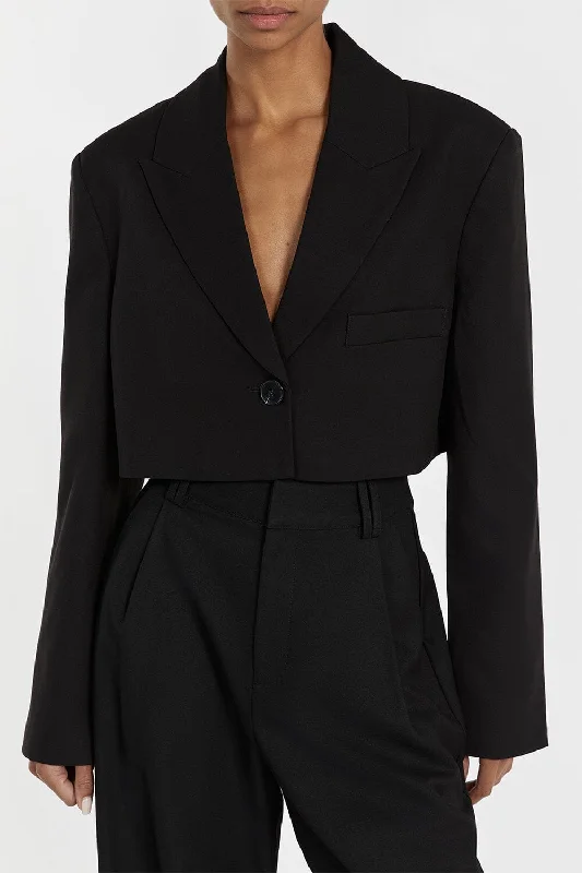 freya-black-cropped-blazer