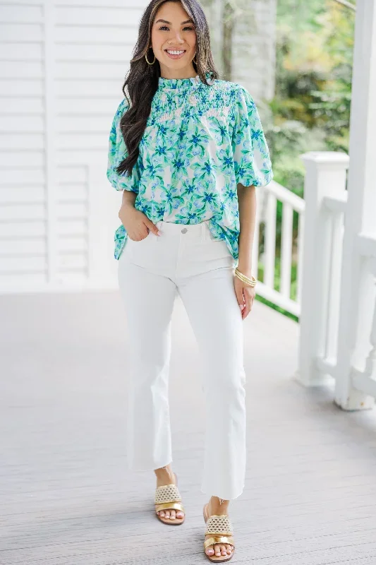 go-your-way-green-floral-blouse