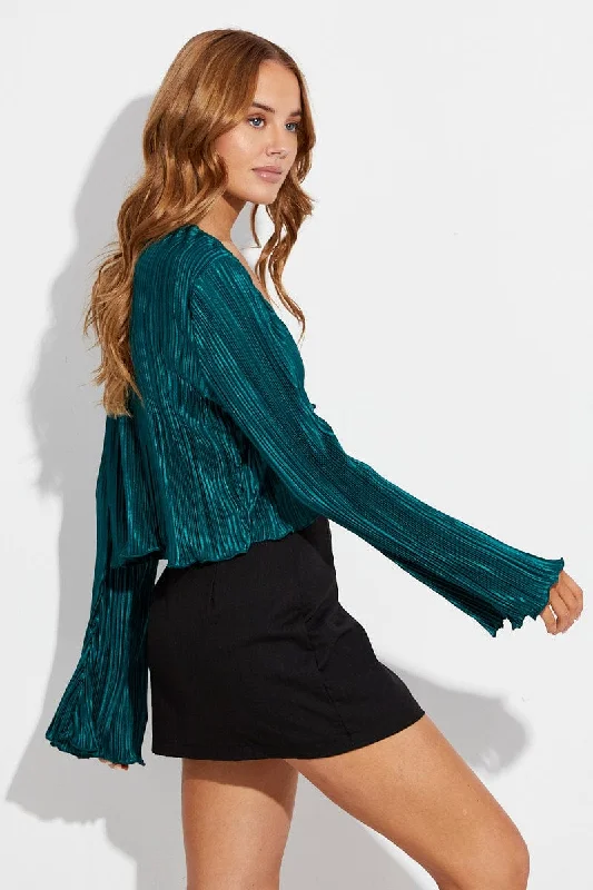 green-jacket-long-sleeve-v-neck-with-chain-details-oj1302-38wb-3