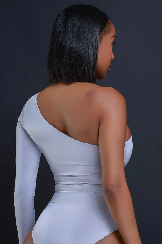 hello-there-one-shoulder-bodysuit-silver