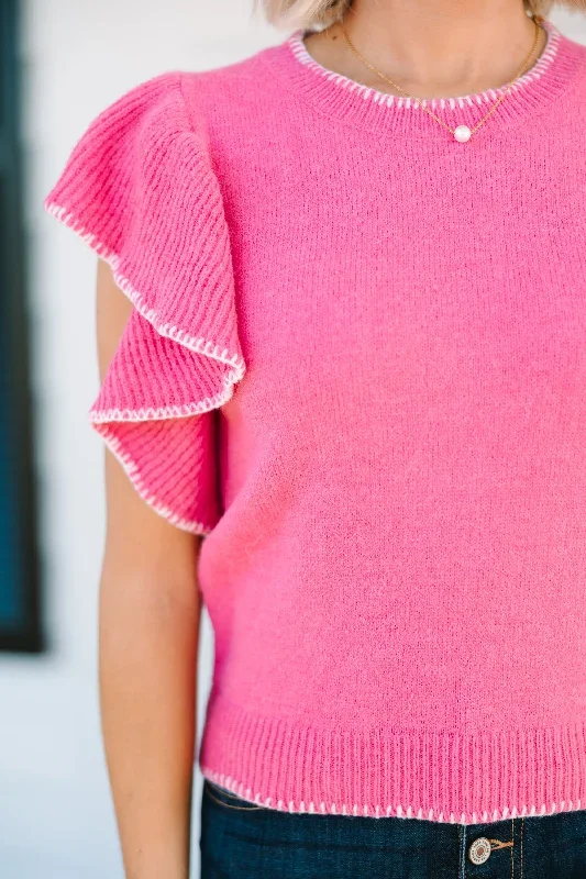 its-all-for-you-pink-ruffled-knit-top