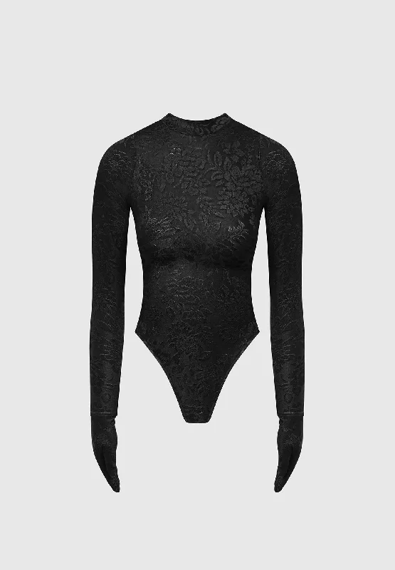 jacquard-bodysuit-with-gloves-black