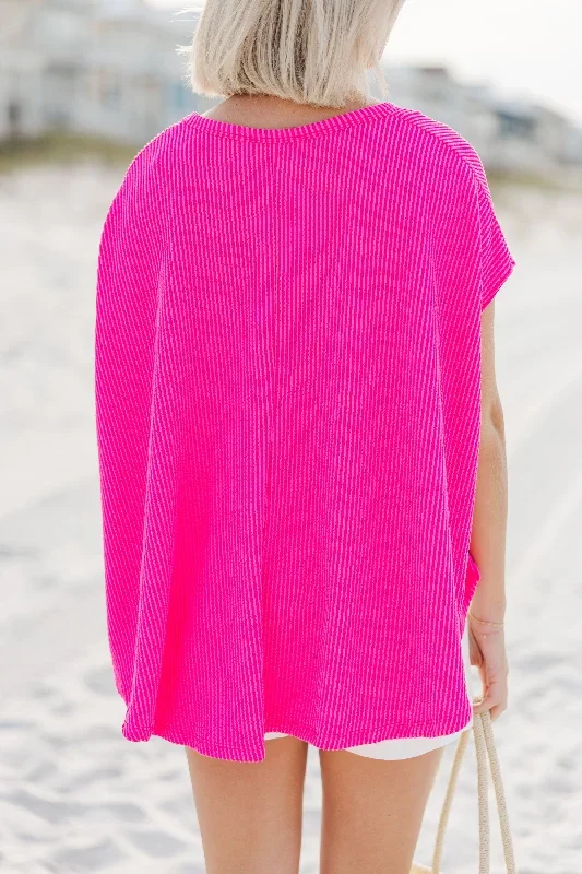 just-the-thing-fuchsia-pink-ribbed-top