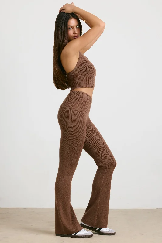 knit-kick-flare-trousers-espresso