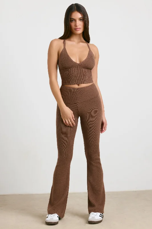 knit-kick-flare-trousers-espresso