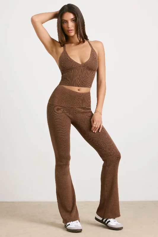 knit-kick-flare-trousers-espresso