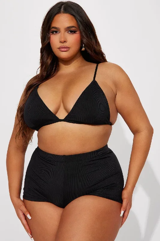 leilani-2-piece-short-bikini-black