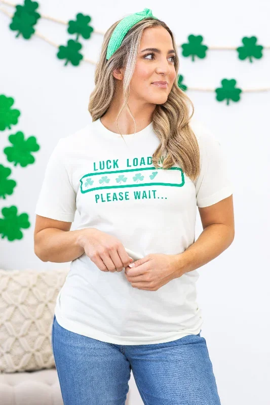 light-olive-luck-loading-graphic-tee