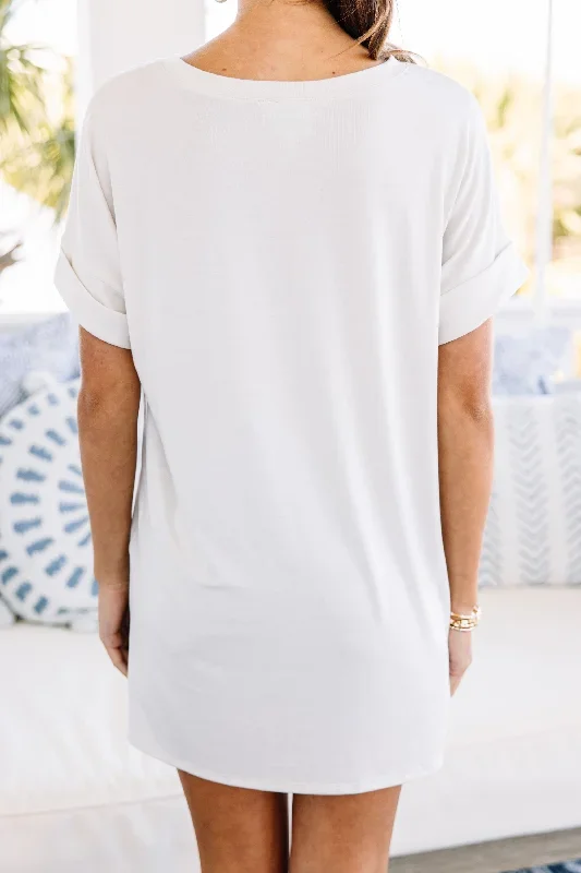 make-your-life-easy-bone-white-v-neck-top