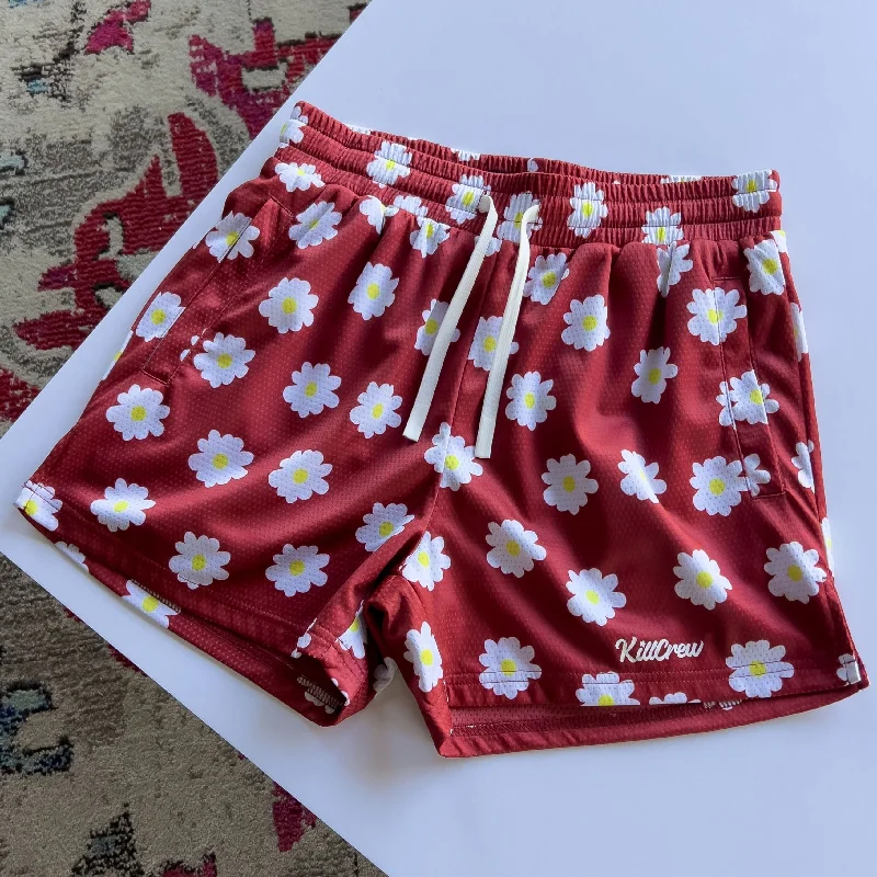 muay-thai-shorts-mid-thigh-cut-daisy-red