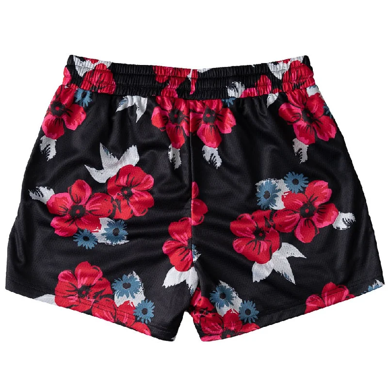 muay-thai-shorts-mid-thigh-cut-floral-black-1