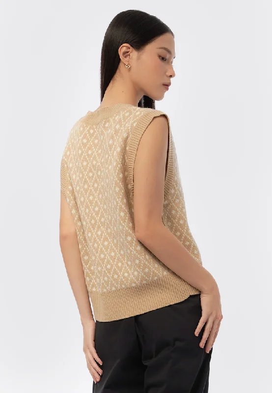 printed-knit-vest-24g026-beige