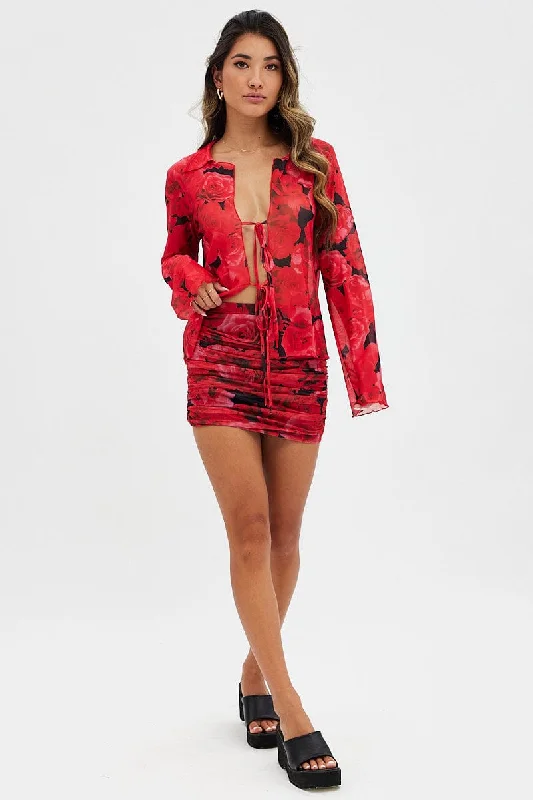 red-abstract-mesh-cardigan-long-sleeve-oj1216-84w-1