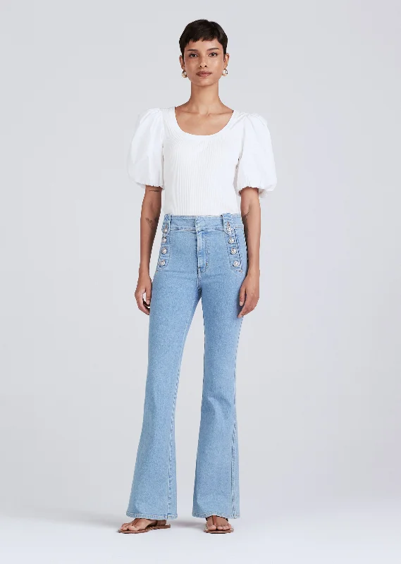 Robertson Flare Jeans - Dover Light