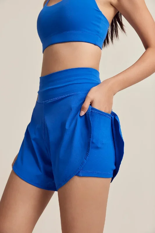 Run Shorts (Long 4.5") in Electric