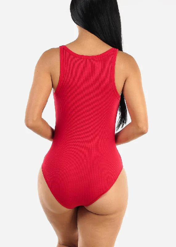 sleeveless-scoop-neck-ribbed-bodysuit-red-75275red