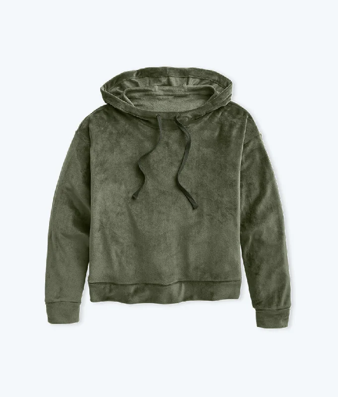 the-plush-velour-hoodie-in-olive