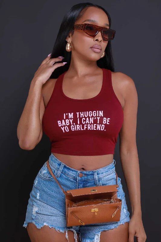 thuggin-baby-graphic-print-crop-top-burgundy-pink