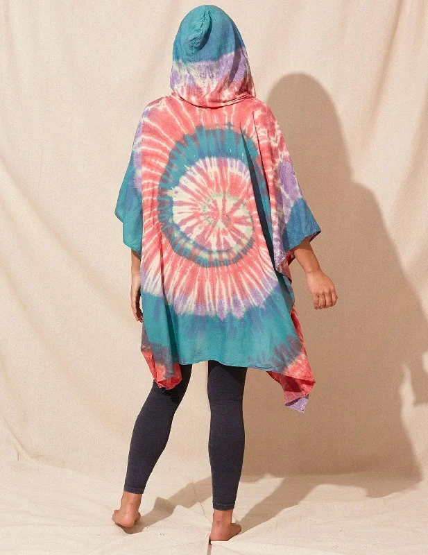 tie-dye-spiral-hooded-poncho