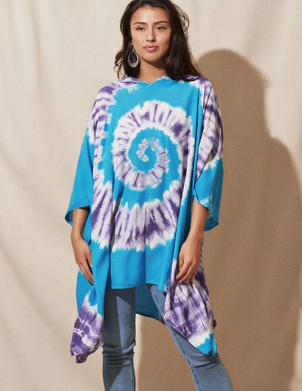 tie-dye-spiral-hooded-poncho